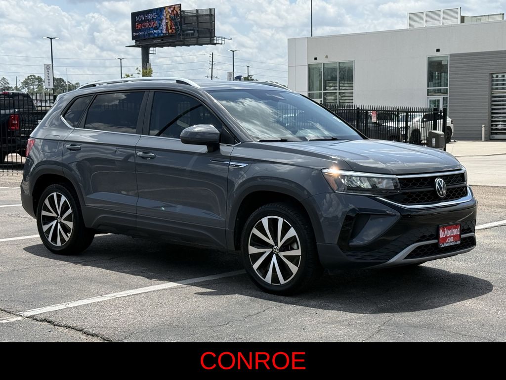 2023 Volkswagen Taos 1.5T SE Gray at Classic Elite Chevrolet Sugar Land