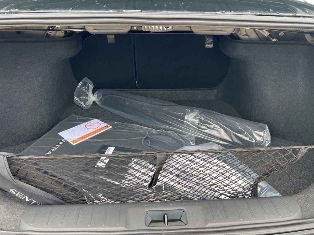2025 Super Black Nissan Sentra SV FWD Sedan