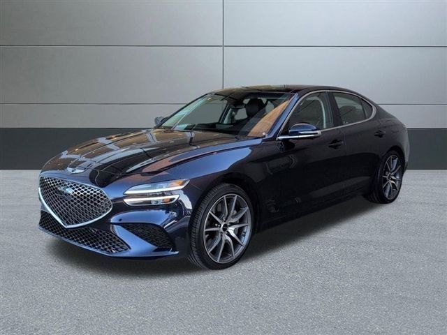 Capri Blue 2026 Genesis G70 2.5T Prestige RWD Sedan Rear-Wheel Drive 8-Speed Automatic