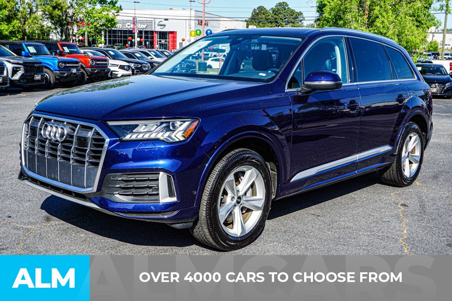 Used 2024 Blue Audi 45 Premium Plus image 3