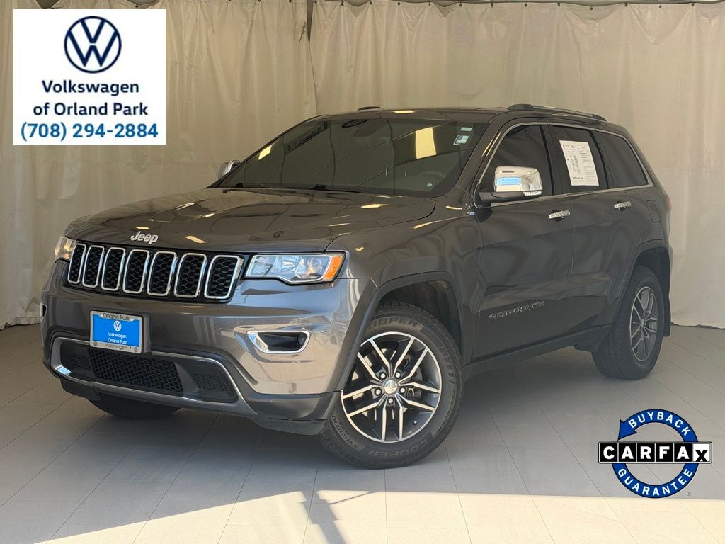 Gray (Granite Crystal Metallic Clearcoat) 2018 Jeep Grand Cherokee SUV / Crossover Four-Wheel Drive 8-Speed Automatic