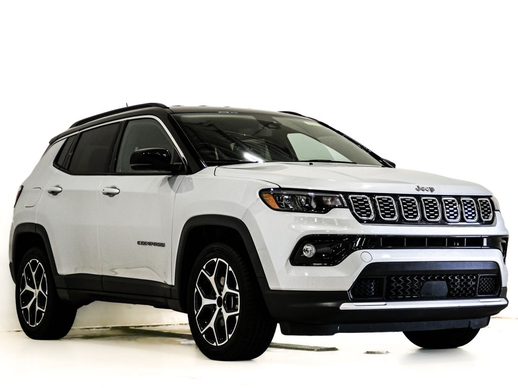 Silver Zynith Metallic Clearcoat 2024 Jeep Compass SUV / Crossover Four-Wheel Drive 8-Speed Automatic