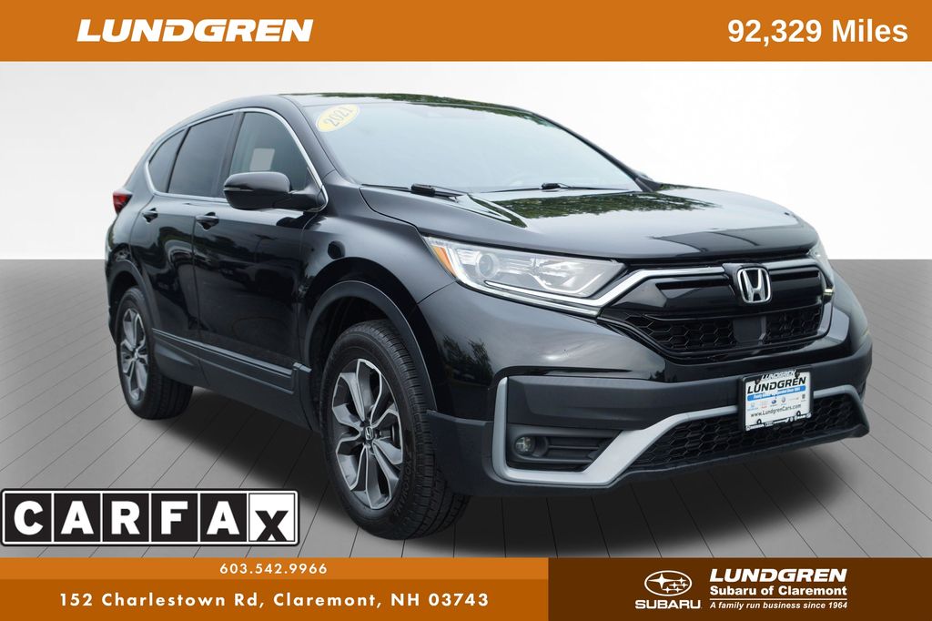 Crystal Black Pearl 2021 Honda CR-V SUV / Crossover All-Wheel Drive Continuously Variable Transmission