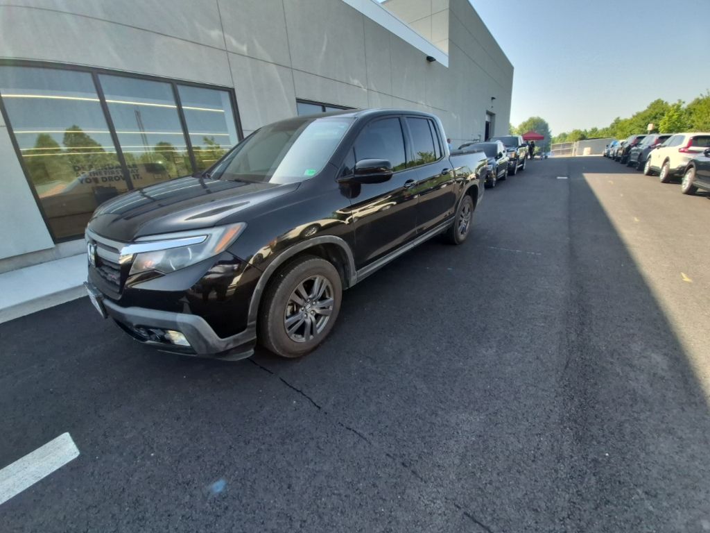 Crystal Black Pearl 2017 Honda Ridgeline Pickup Truck All-Wheel Drive 6-Speed Automatic