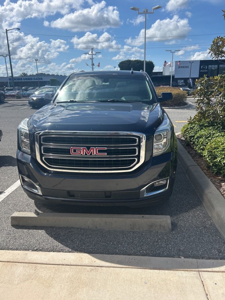 Dark Sapphire Blue 2020 GMC Yukon SLE 4WD SUV / Crossover Four-Wheel Drive 6-Speed Automatic Overdrive
