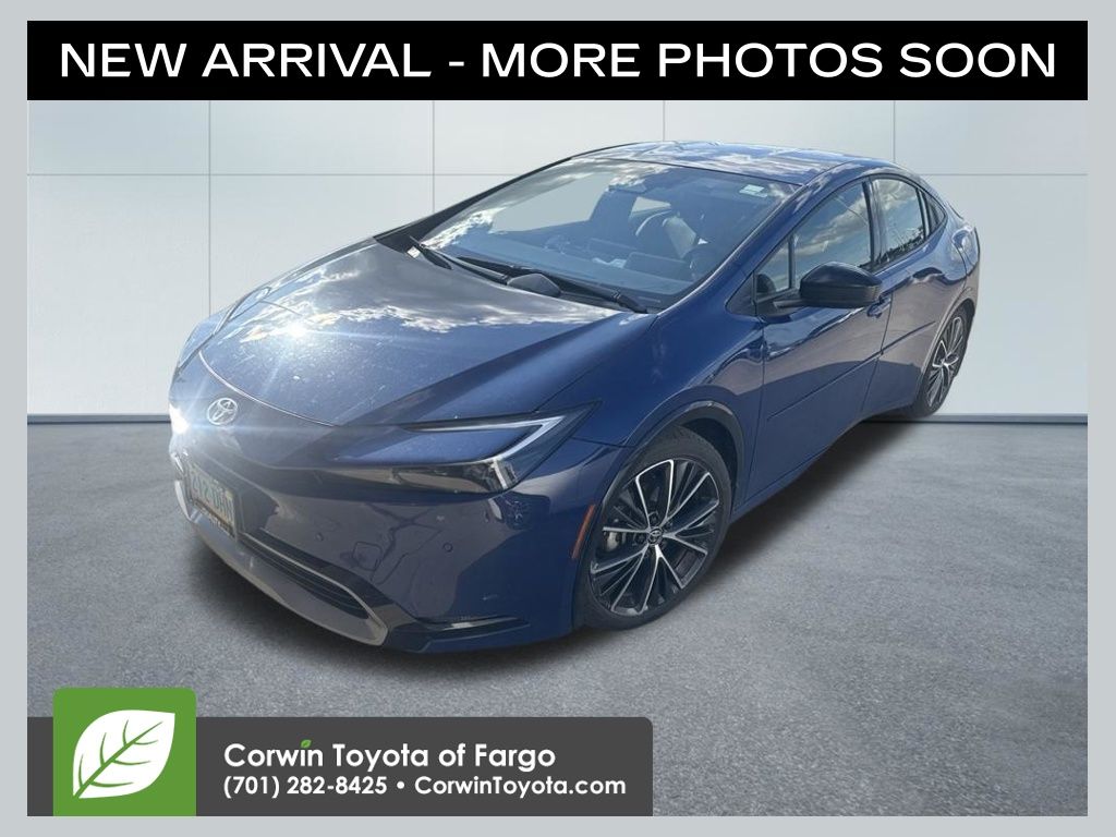 Gray 2023 Toyota Prius Hatchback Front-Wheel Drive Continuously Variable Transmission