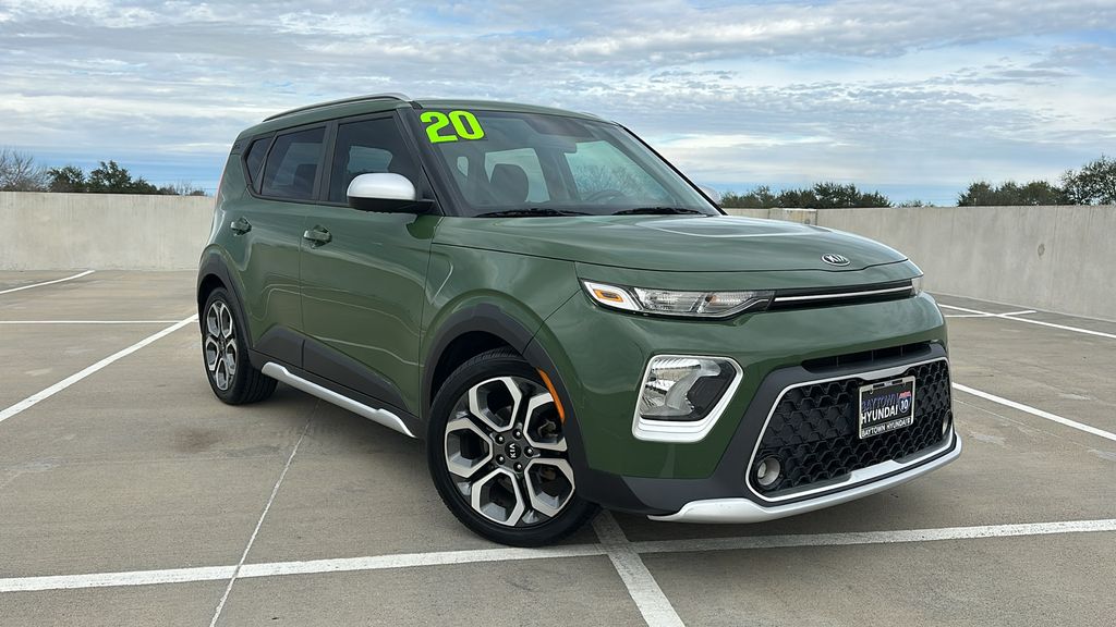 2020 Kia Soul X-Line Green at Central Houston Nissan