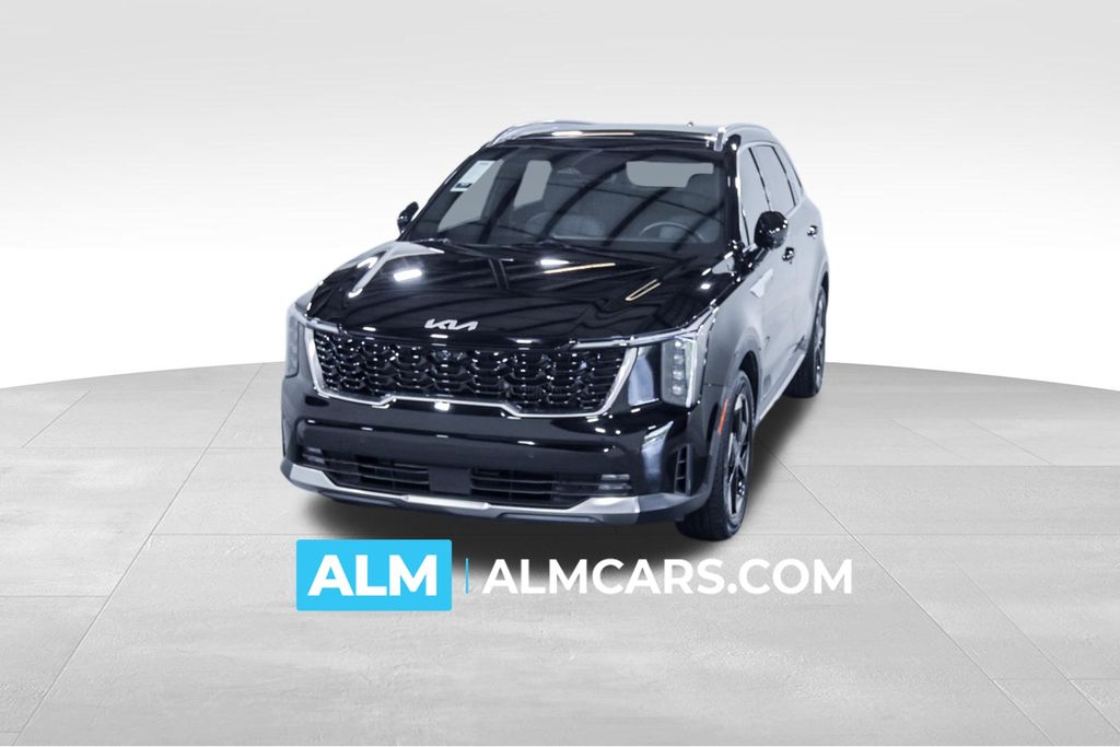 Aurora Black Pearl 2025 Kia Sorento Hybrid SUV / Crossover All-Wheel Drive 6-Speed Automatic