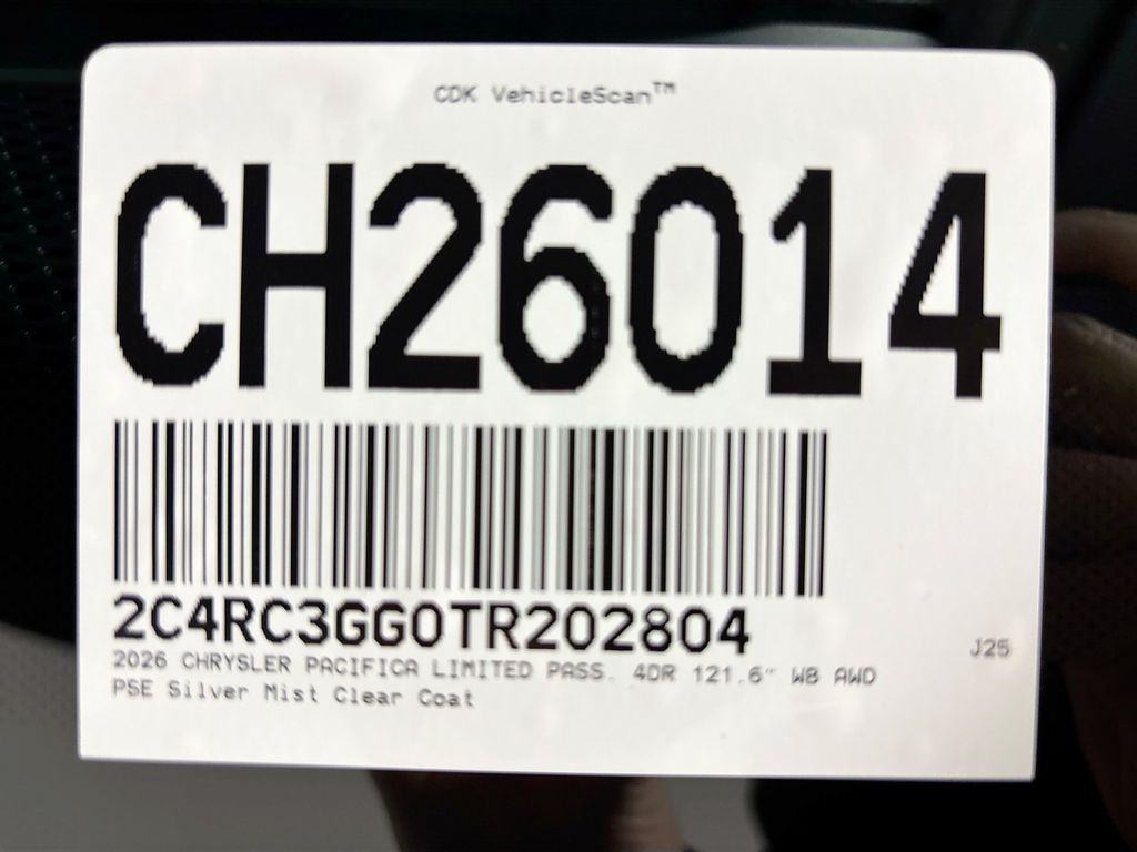 2026 Chrysler Pacifica Limited