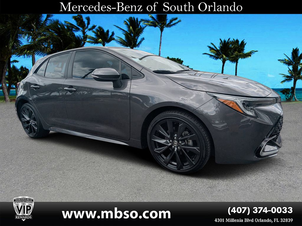 Magnetic Gray Metallic 2024 Toyota Corolla Hatchback XSE FWD Hatchback Front-Wheel Drive Continuously Variable Transmission