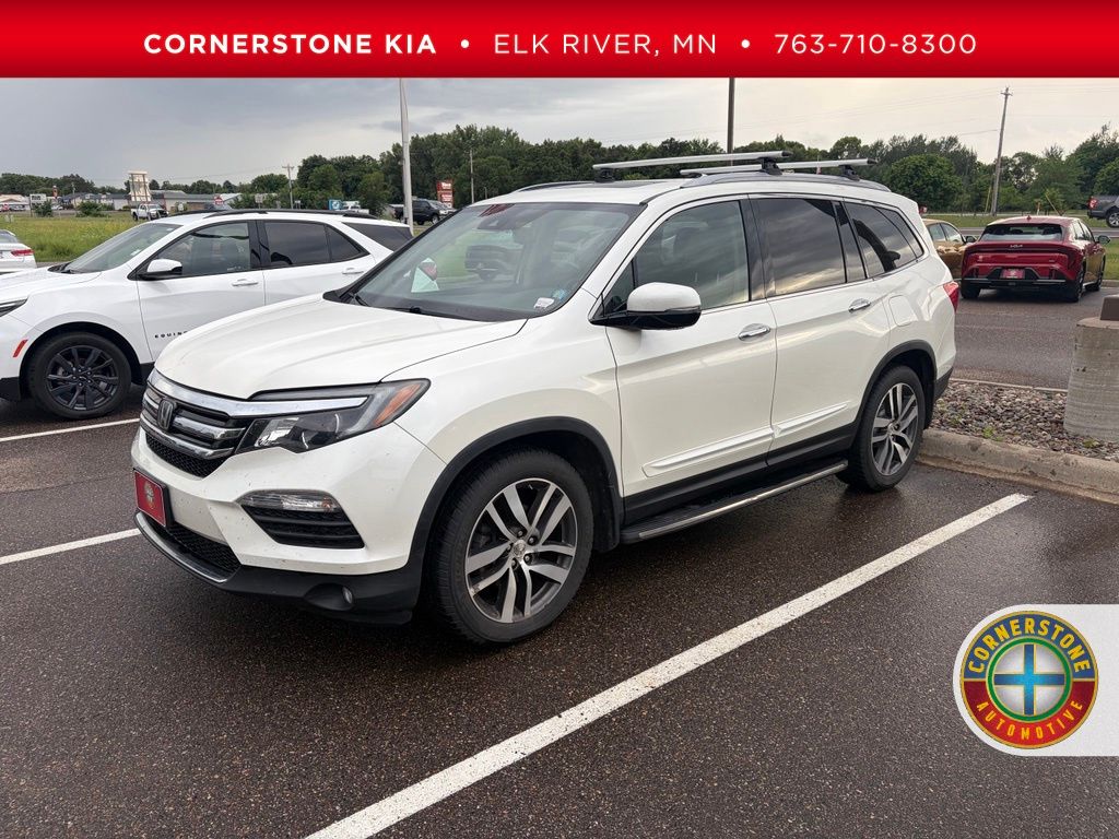 White Diamond Pearl 2016 Honda Pilot Touring AWD SUV / Crossover All-Wheel Drive 9-Speed Automatic