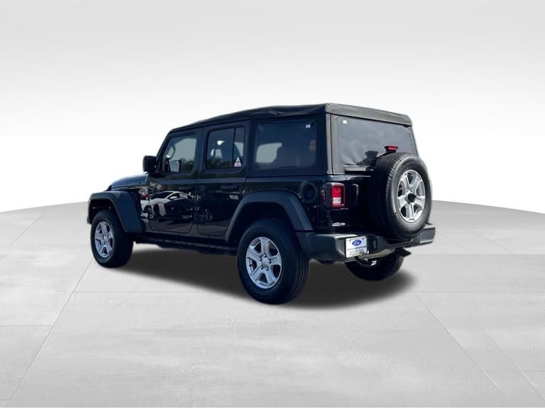 2021 Black Clearcoat Jeep Wrangler Unlimited Sport S 4X4 SUV