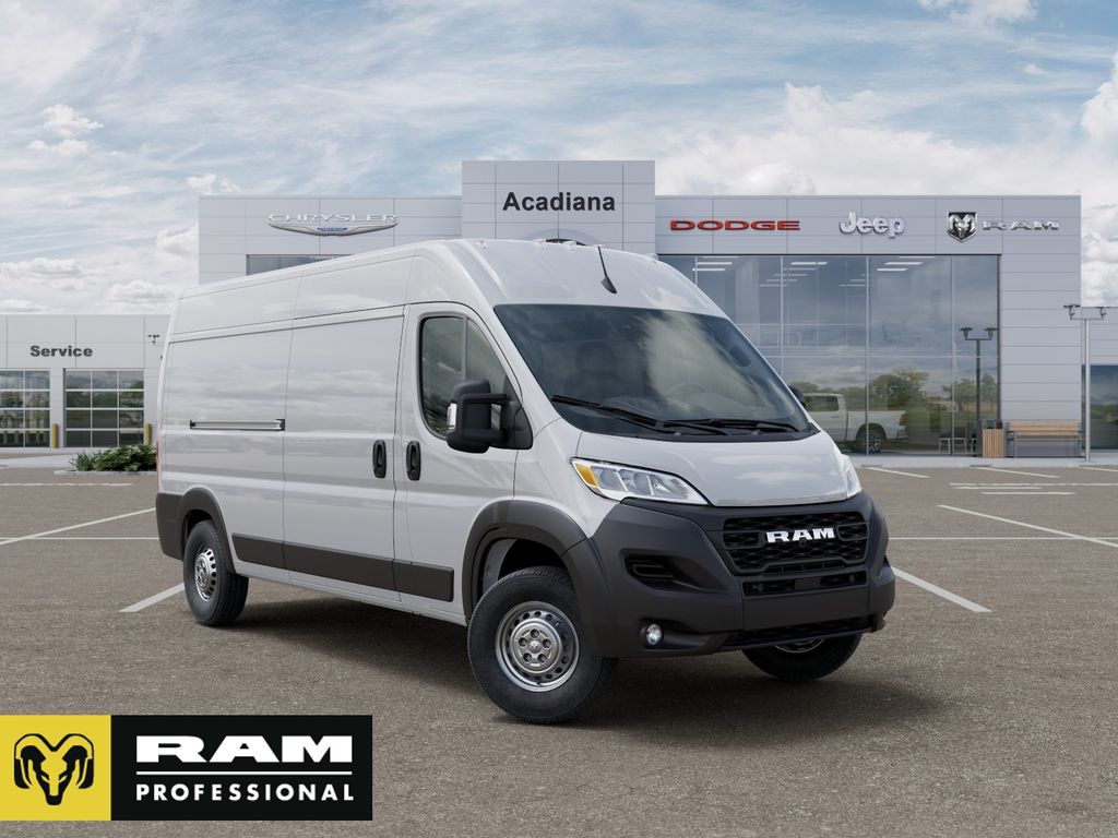 Bright White Clearcoat 2026 RAM ProMaster Van 9-Speed Automatic