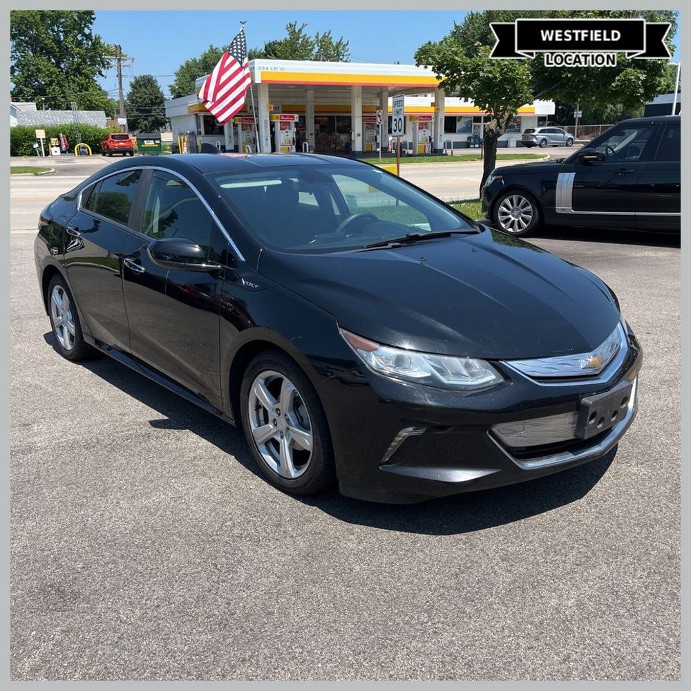 Black Metallic 2018 Chevrolet Volt Hatchback Front-Wheel Drive 1-Speed Automatic
