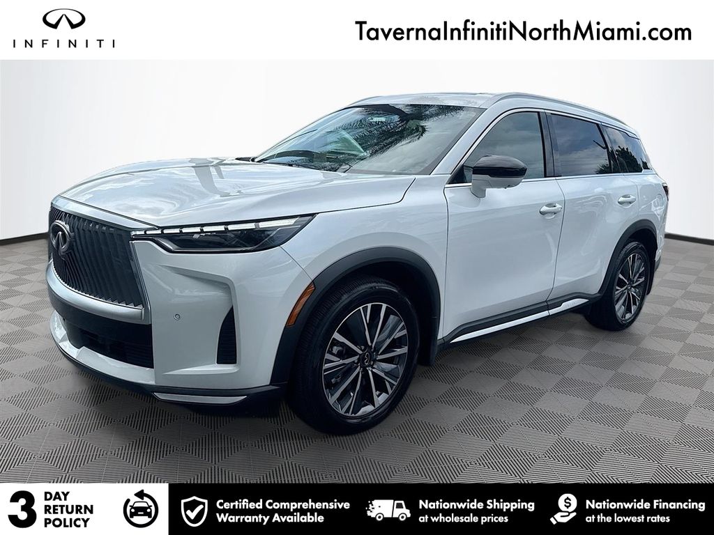 White 2026 INFINITI QX60 SUV / Crossover Front-Wheel Drive 9-Speed Automatic
