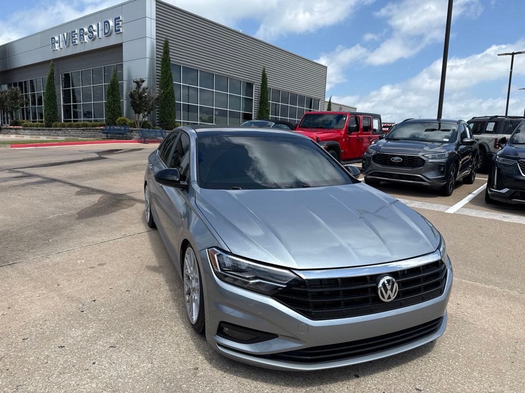 Silver 2020 Volkswagen Jetta Sedan Front-Wheel Drive 6-Speed Manual