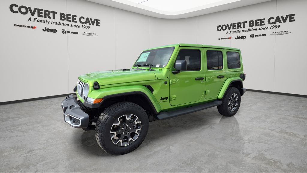 New 2026 Green Jeep Sahara image 3