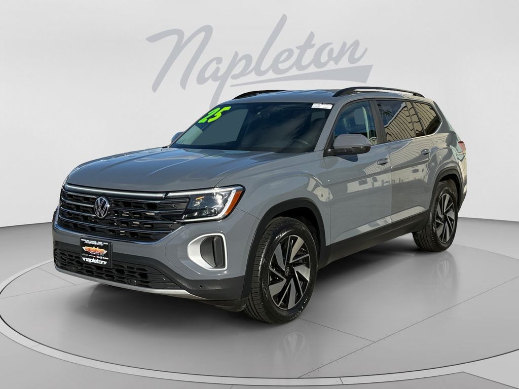 Gray 2025 Volkswagen Atlas SUV / Crossover All-Wheel Drive 8-Speed Automatic
