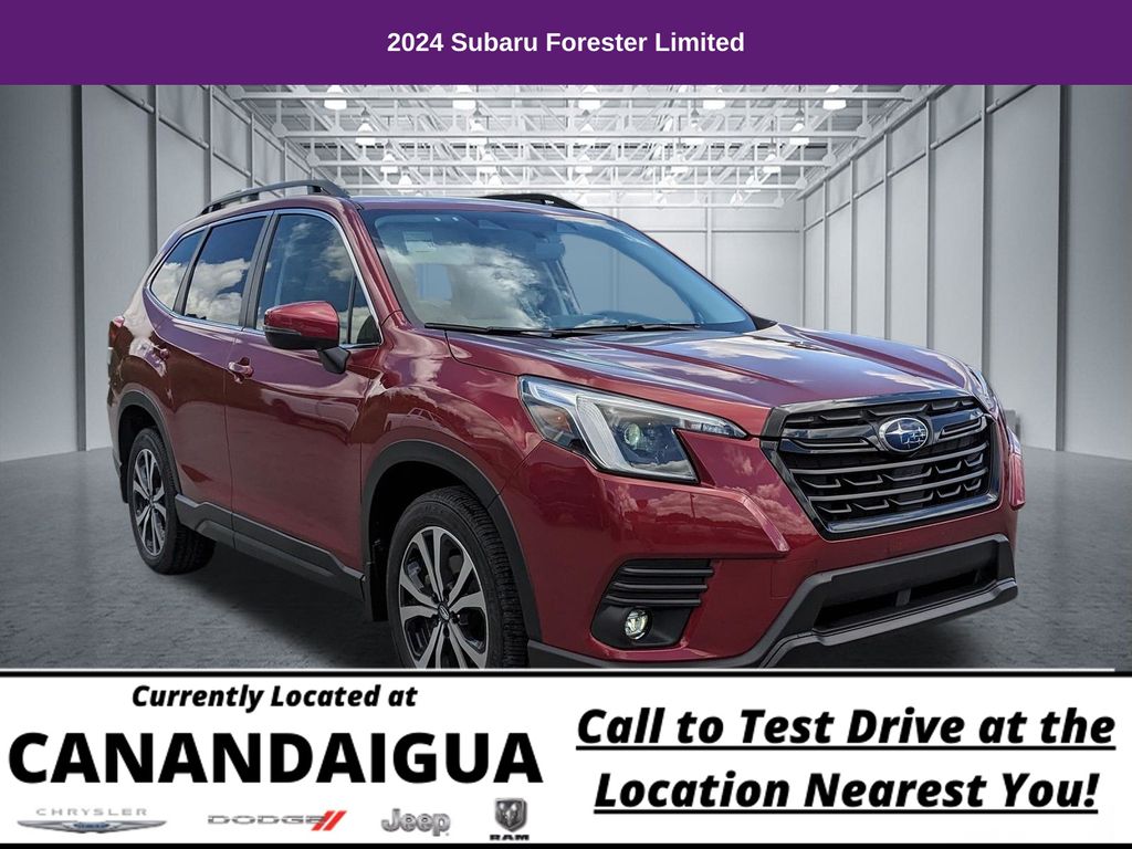 Crimson Red Pearl 2024 Subaru Forester SUV / Crossover All-Wheel Drive Continuously Variable Transmission