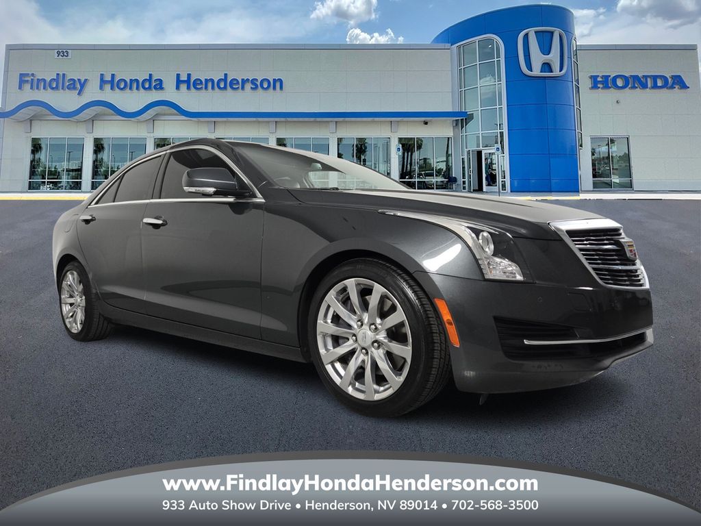 Phantom Gray Metallic 2018 Cadillac ATS 2.0T Luxury RWD Sedan Rear-Wheel Drive 8-Speed Automatic