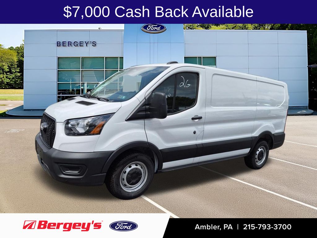 Oxford White 2026 Ford Transit Cargo Van Rear-Wheel Drive 