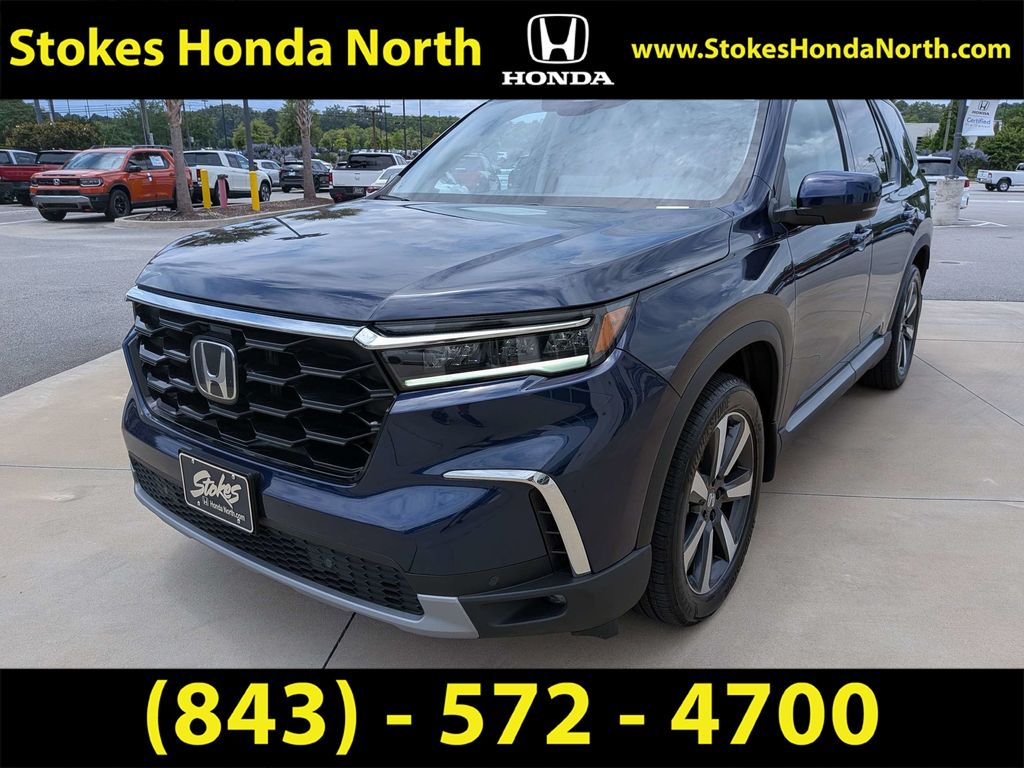 2025 Honda Pilot Touring Blue at Stokes Honda North