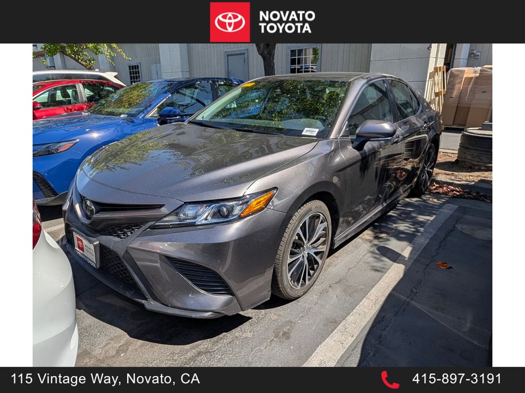 Predawn Gray Mica 2020 Toyota Camry Sedan Front-Wheel Drive 8-Speed Automatic