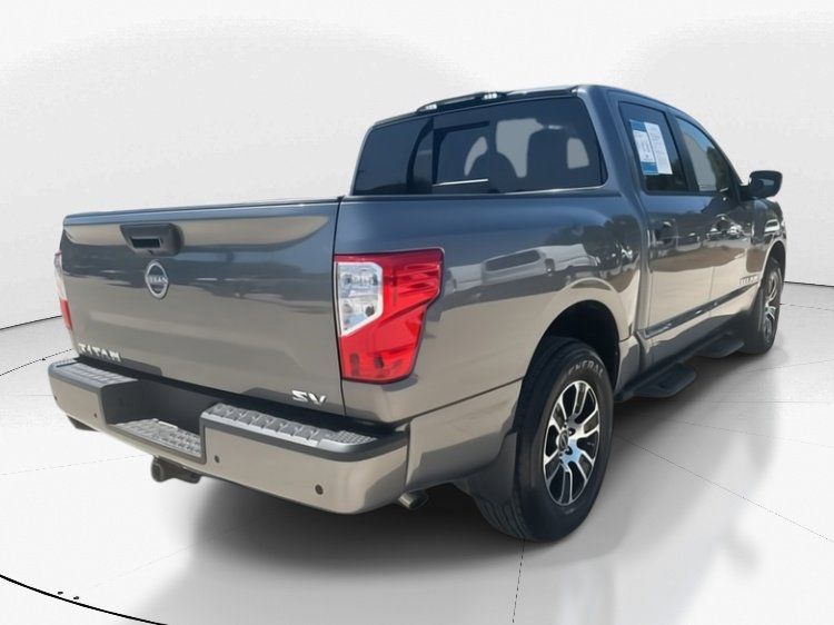 2024 Gun Metallic Nissan Titan SV RWD Truck