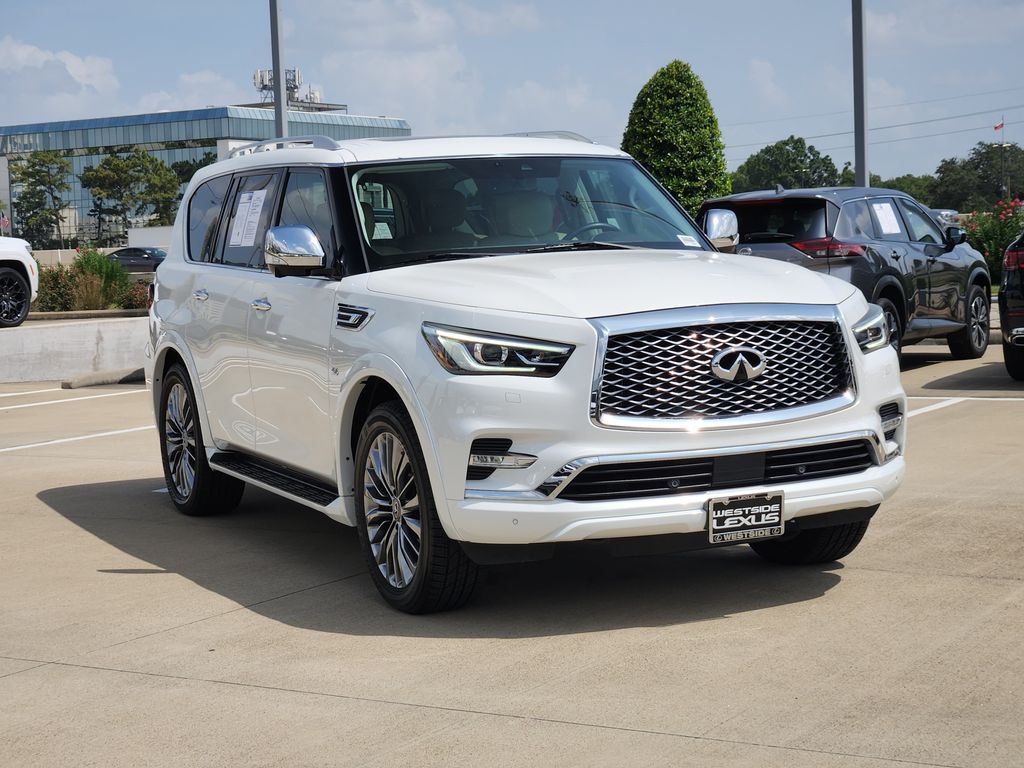 2018 INFINITI QX80 Base White at Emmons Autoplex