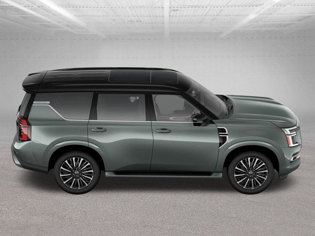 2026 Nissan Armada Platinum Reserve White at John Sisson Motors