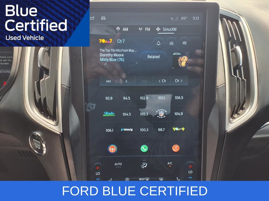 2024 Ford Edge SEL Blue at Classic Elite Chevrolet Hwy 6
