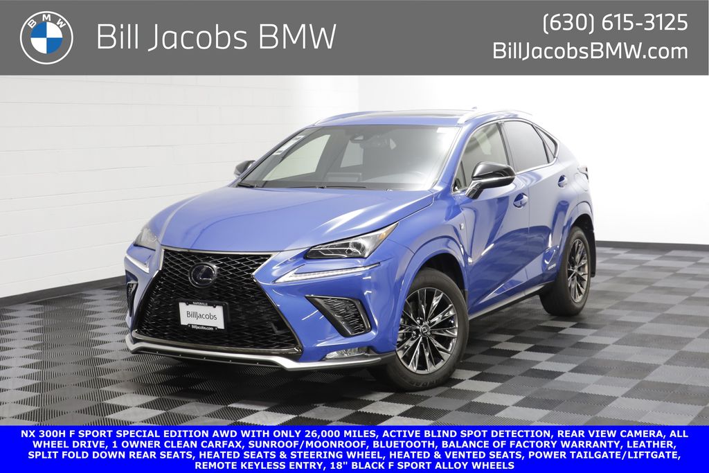 2021 Lexus NX Hybrid 300h F Sport Black Line AWD