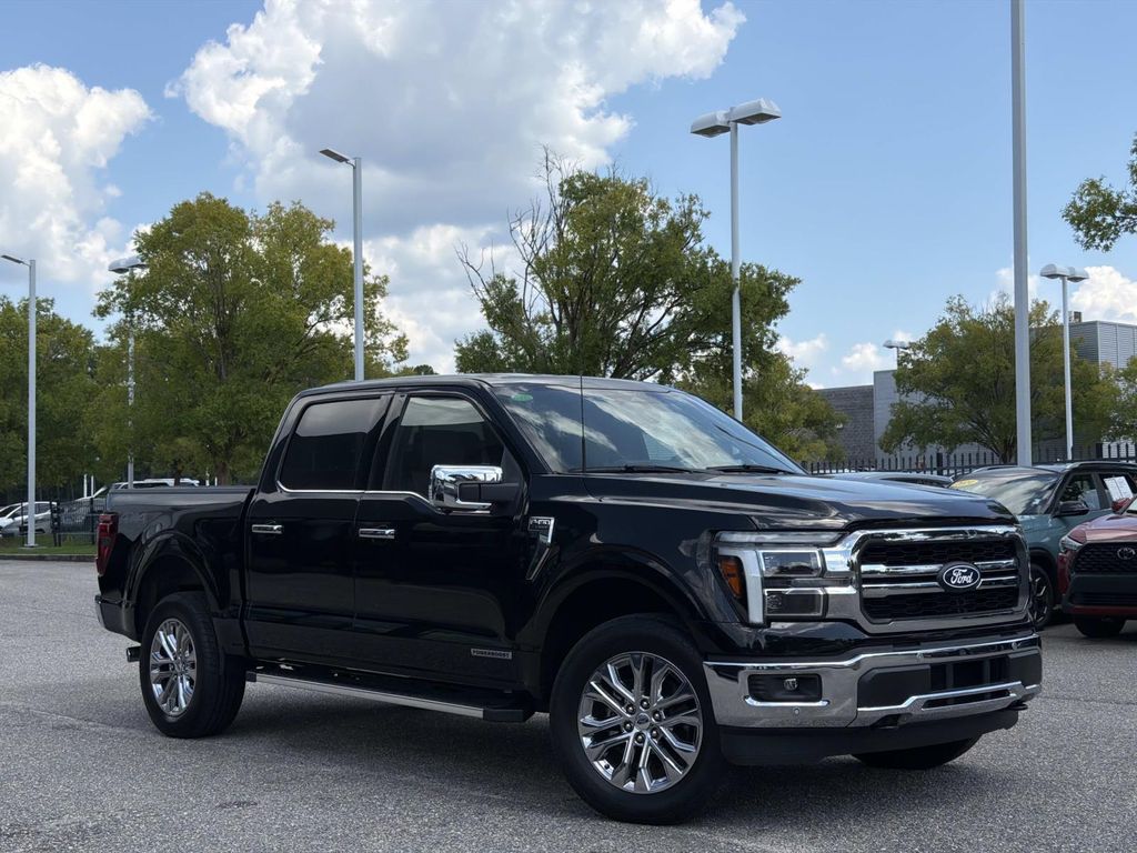 Black Metallic 2025 Ford F-150 Pickup Truck Four-Wheel Drive Automatic