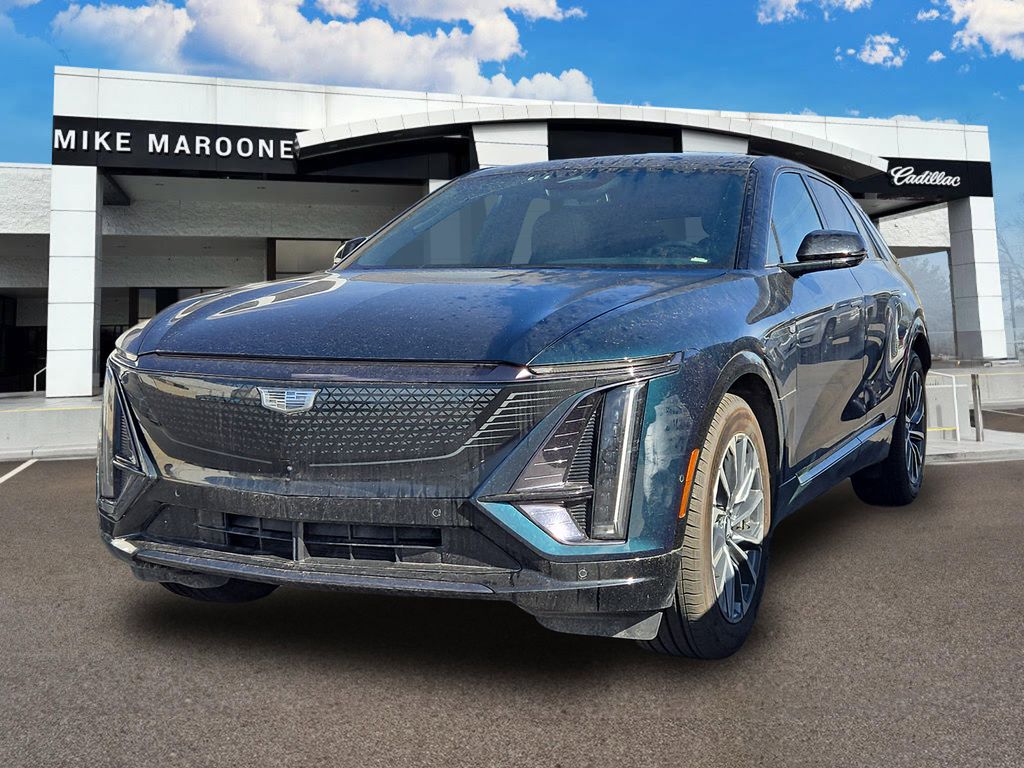 Emerald Lake Metallic 2024 Cadillac LYRIQ Sport 1 AWD SUV / Crossover All-Wheel Drive 1-Speed Automatic