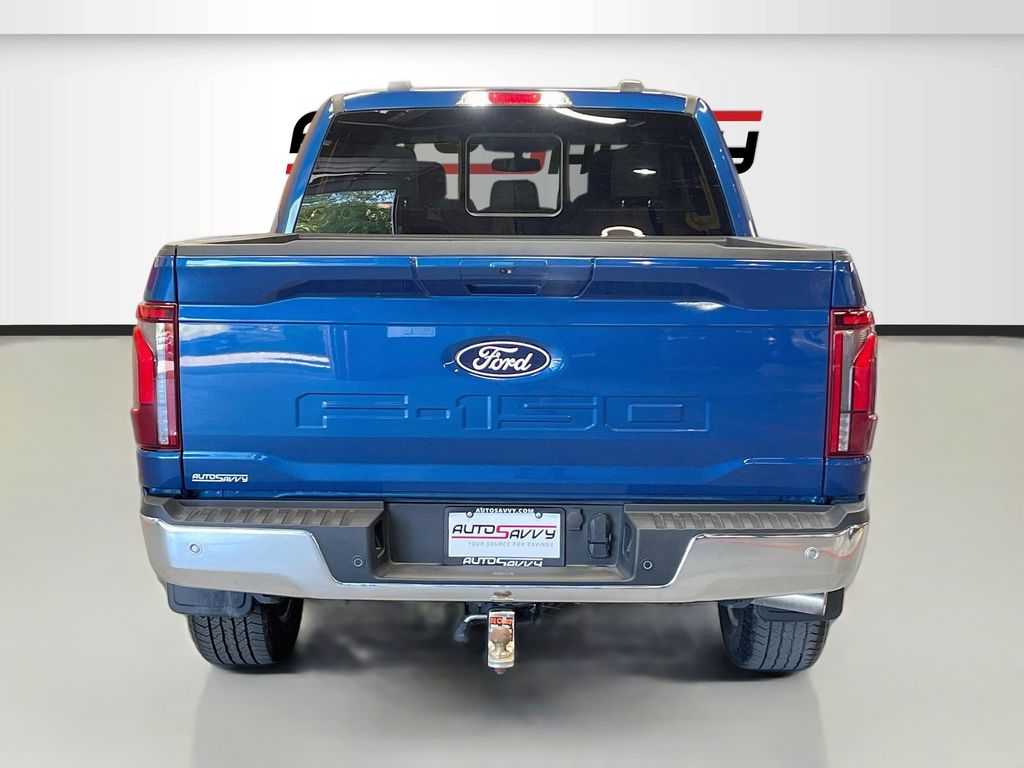 Used 2025 Blue Metallic Ford Lariat image 6