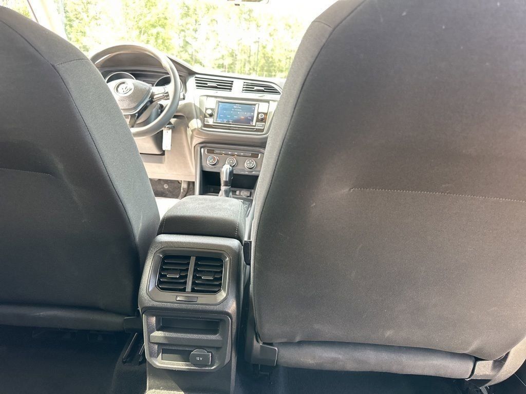 2019 Pure White Volkswagen Tiguan 2.0T S FWD SUV