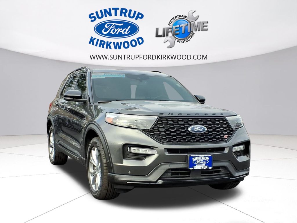 Gray (Magnetic) 2020 Ford Explorer ST AWD SUV / Crossover All-Wheel Drive Automatic