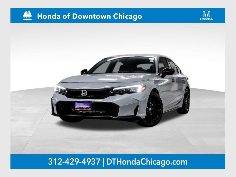 Urban Gray Pearl 2026 Honda Civic Hatchback Hatchback Front-Wheel Drive Continuously Variable Transmission