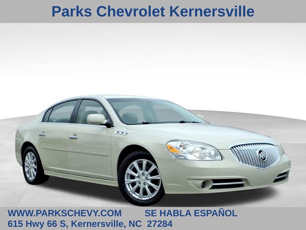 Brown (Sand / Beige Metallic) 2011 Buick Lucerne Sedan Front-Wheel Drive 4-Speed Automatic