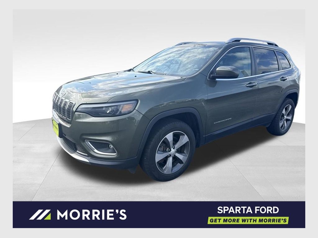 Olive Green 2020 Jeep Cherokee SUV / Crossover Four-Wheel Drive 9-Speed Automatic