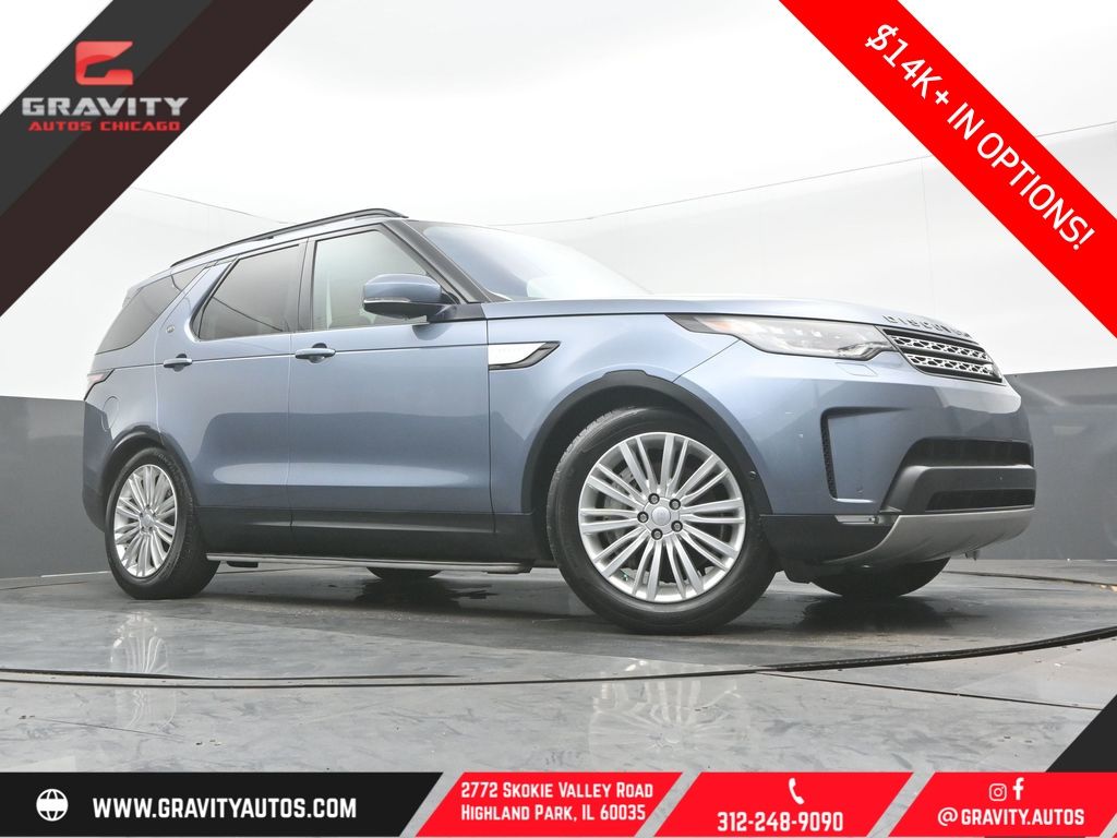 Byron Blue Metallic 2018 Land Rover Discovery V6 HSE AWD SUV / Crossover All-Wheel Drive 8-Speed Automatic