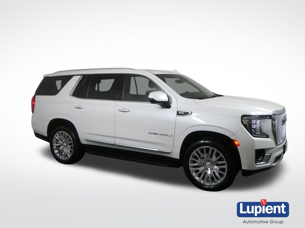 White Frost 2024 GMC Yukon Denali 4WD SUV / Crossover Four-Wheel Drive 