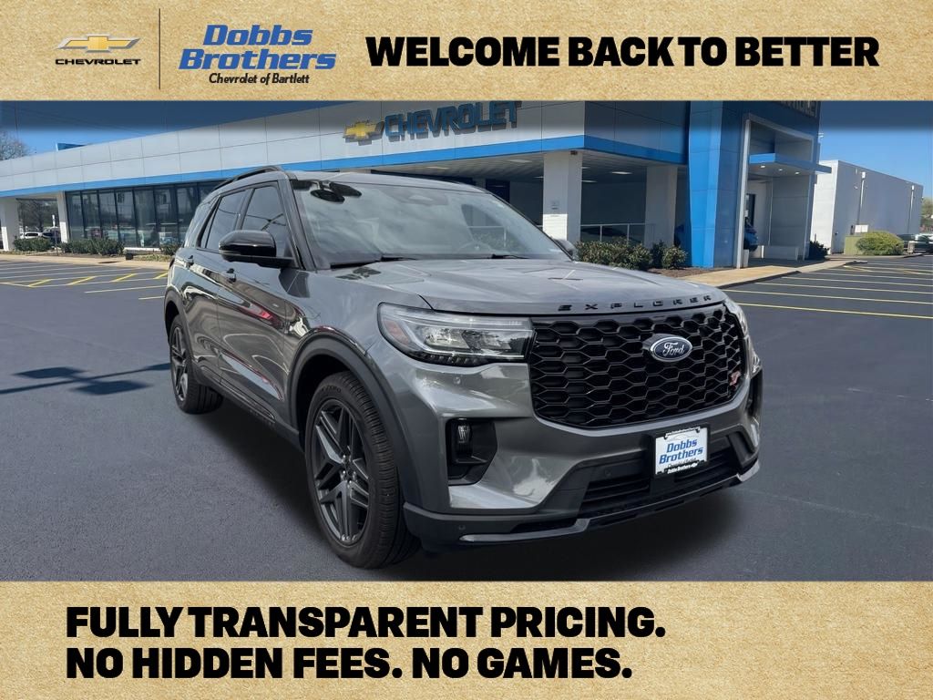 Gray Metallic 2025 Ford Explorer SUV / Crossover All-Wheel Drive Automatic