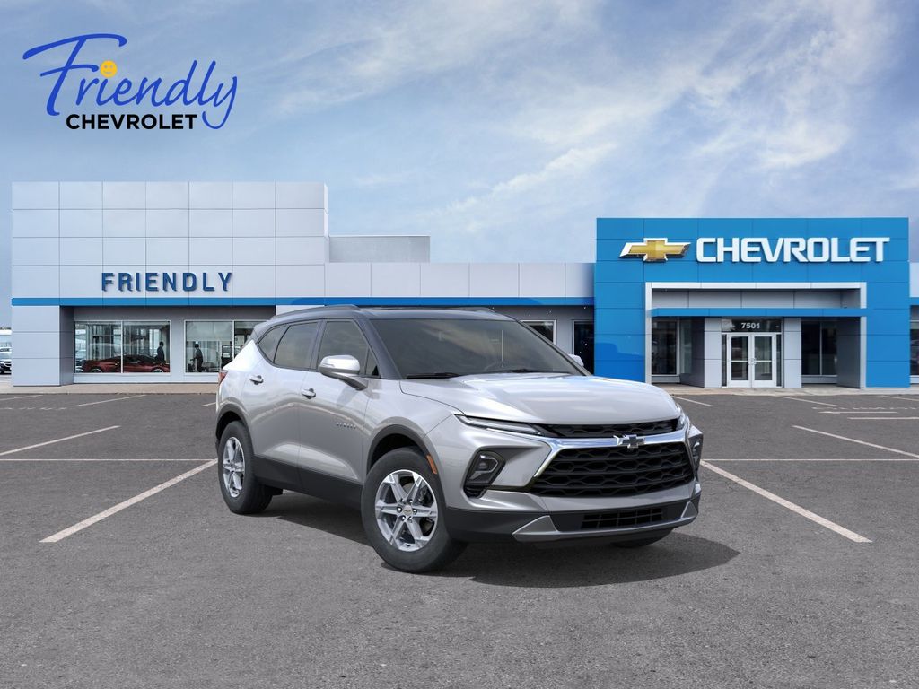 Sterling Gray Metallic 2026 Chevrolet Blazer SUV / Crossover 9-Speed Automatic Overdrive