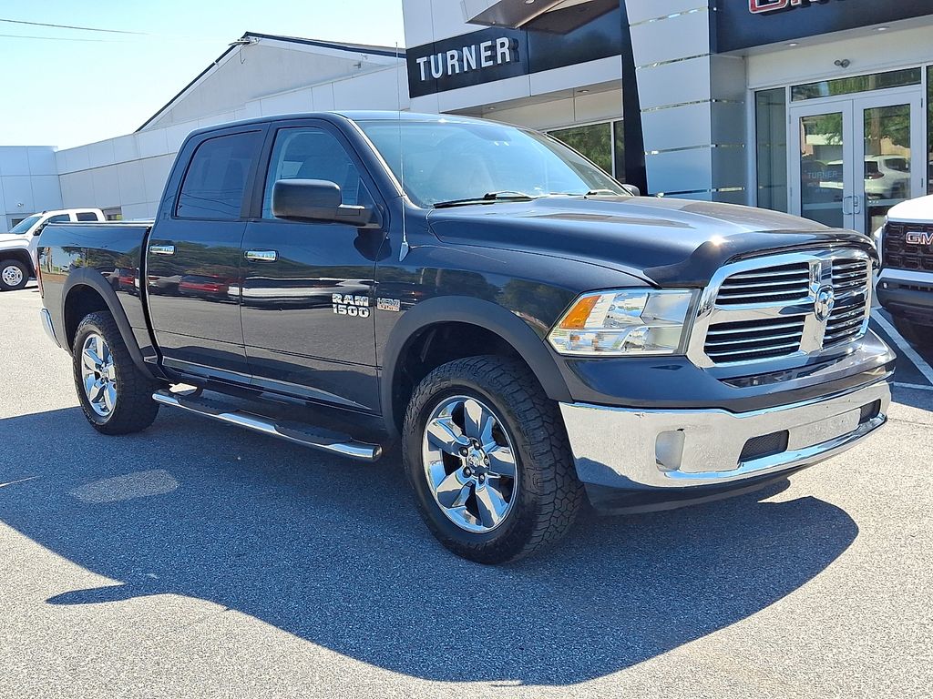 Gray (Maximum Steel Metallic Clearcoat) 2013 RAM 1500 Pickup Truck Four-Wheel Drive 8-Speed Automatic