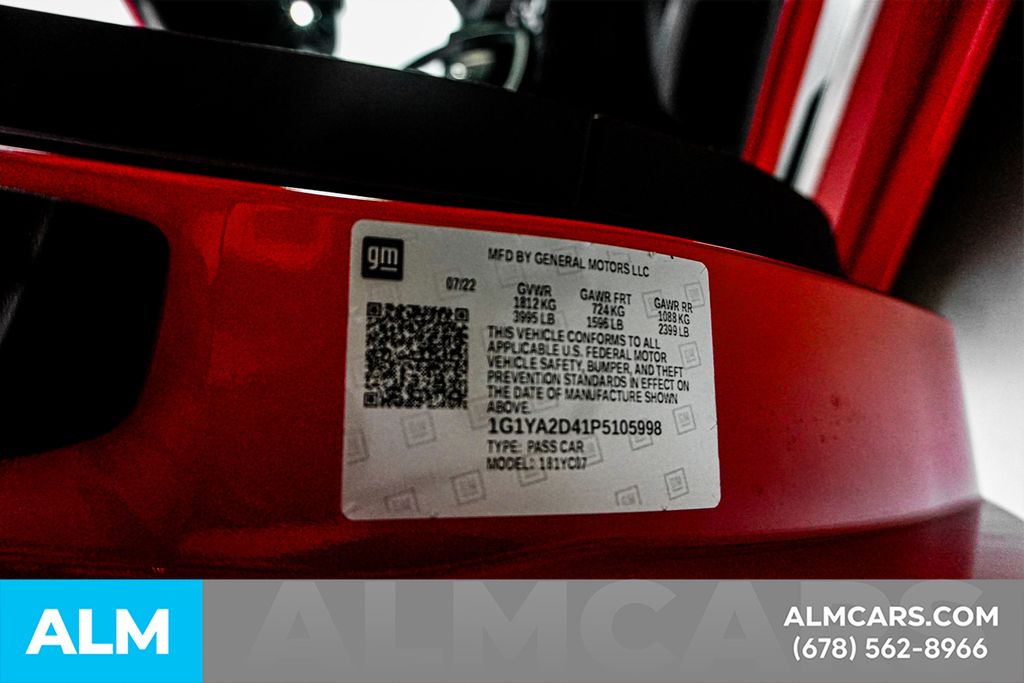 Used 2023 Red Chevrolet Stingray image 46