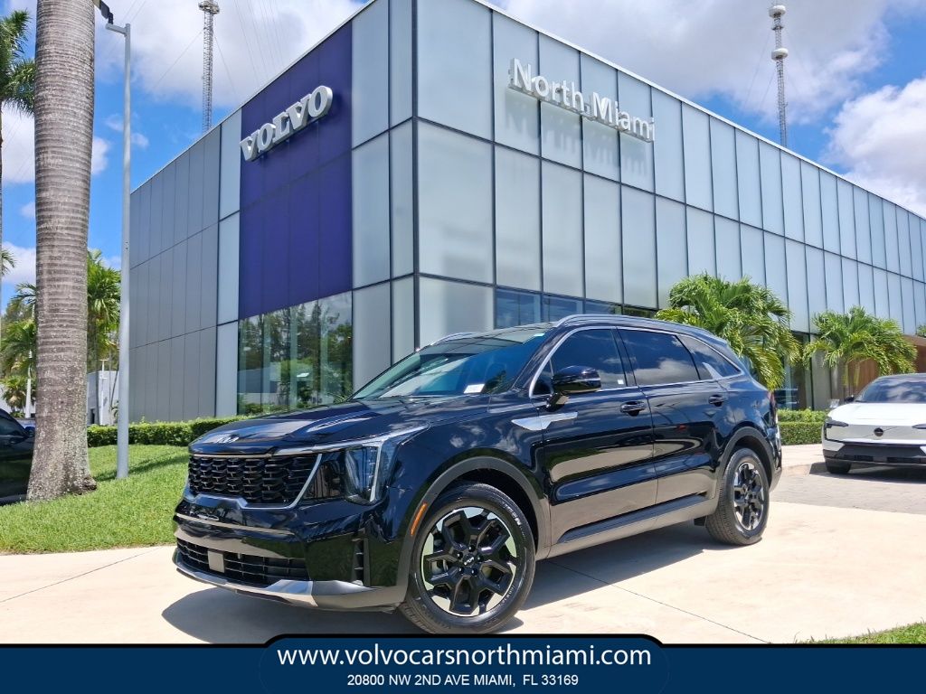 Ebony Black 2024 Kia Sorento SUV / Crossover Front-Wheel Drive 8-Speed Automatic