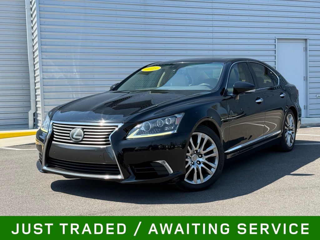 Black (Obsidian) 2016 Lexus LS 460 RWD Sedan Rear-Wheel Drive 8-Speed Automatic