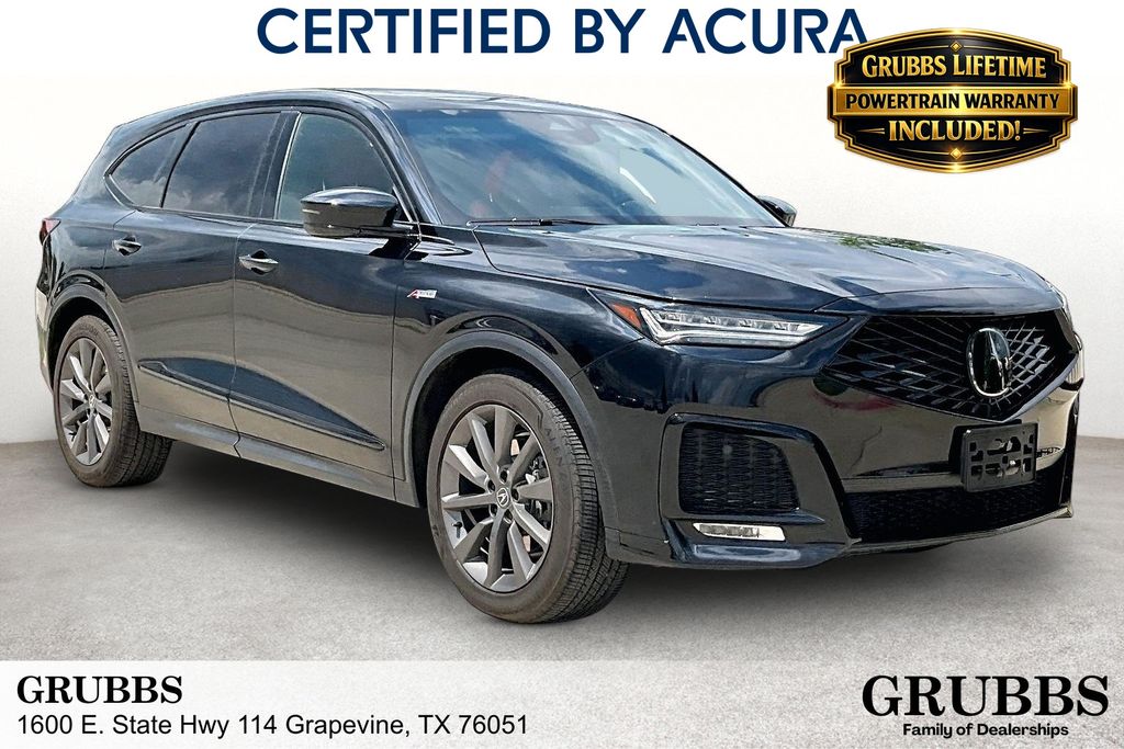 Majestic Black Pearl 2025 Acura MDX SH-AWD with A-SPEC Package SUV / Crossover All-Wheel Drive Automatic