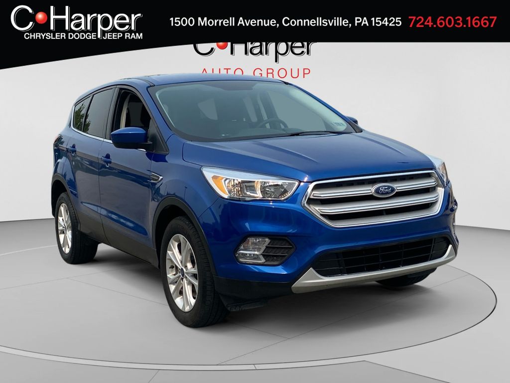 Lightning Blue Metallic 2019 Ford Escape SUV / Crossover All-Wheel Drive 6-Speed Automatic